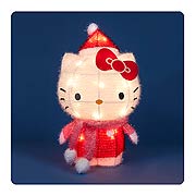 Hello Kitty 28-Inch String of 3-D Soft Holiday Tinsel Lights